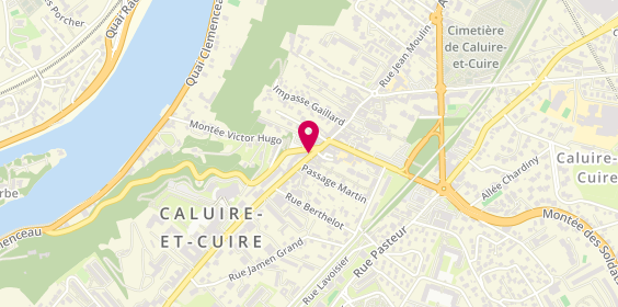 Plan de BNP Paribas - Caluire Castellane, 19 Rue Jean Moulin, 69300 Caluire-et-Cuire