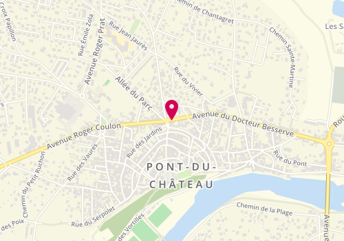Plan de Groupama, 2 Avenue Doct Besserve, 63430 Pont-du-Château