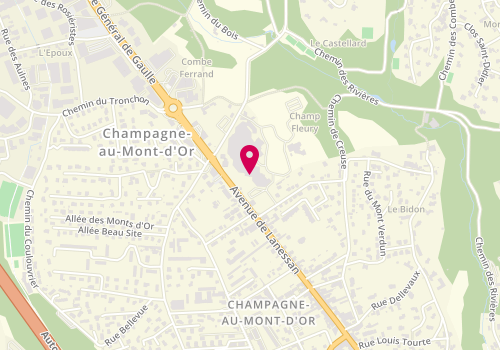 Plan de Crédit agricole Centre-est Immobilier, 1 Rue Pierre
Chem. Du Truchis de Lays, 69410 Champagne-au-Mont-d'Or