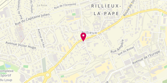 Plan de Bureau 00630, 6 Rue du Général Brosset, 69140 Rillieux-la-Pape