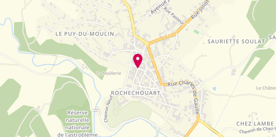 Plan de Rochechouart, 1 place de l'Église, 87600 Rochechouart