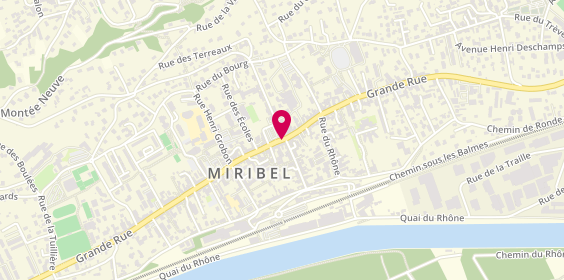 Plan de Crédit Lyonnais, 1114 Grande Rue, 01700 Miribel