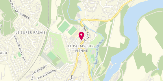 Plan de Sav Clients Limousin, 7 Rue Pasteur, 87410 Le Palais-sur-Vienne