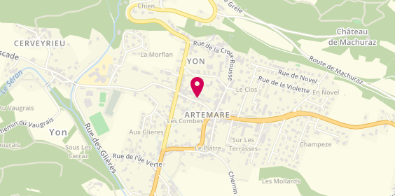 Plan de Bureau 0245, 25 Rue Neuve, 01510 Artemare
