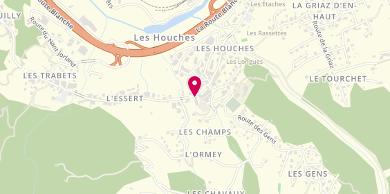 Plan de Cahs Les Houches, 75 place de la Mairie, 74310 Les Houches