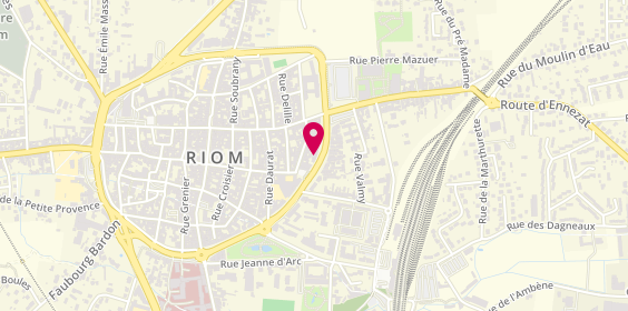 Plan de Sg - Riom (0065.3), 36 Bis Boulevard Desaix, 63200 Riom