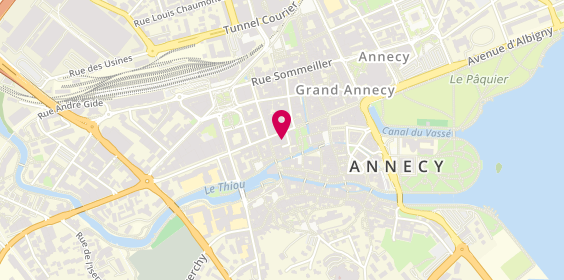 Plan de Annecy Royale, 9 Bis Rue Royale, 74000 Annecy