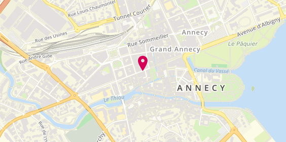 Plan de Annecy Cri, 9 Bis Rue Royale, 74000 Annecy