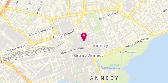 Plan de Banque Palatine - Alpes (site d'Annecy), 15 Rue Du
Rue Président Favre, 74000 Annecy