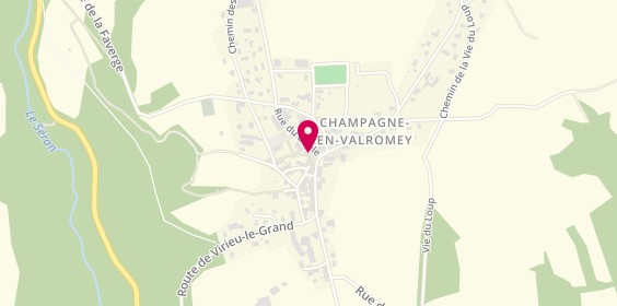 Plan de Bureau 0242, 8 Place Brillat Savarin, 01260 Champagne-en-Valromey