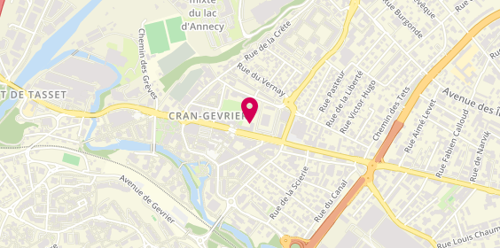 Plan de Société Générale, 32 avenue de la République, 74960 Annecy