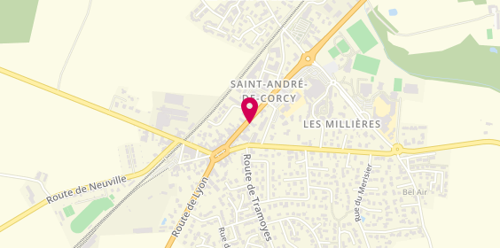 Plan de Bureau 0632, 110 Route de Bourg en Bresse, 01390 Saint-André-de-Corcy