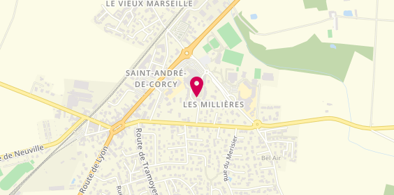 Plan de Groupama, Les Millières, 01390 Saint-André-de-Corcy