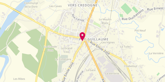 Plan de Crédit Agricole, Résidence la Credogne
2 Rue Emile Zola, 63290 Puy-Guillaume