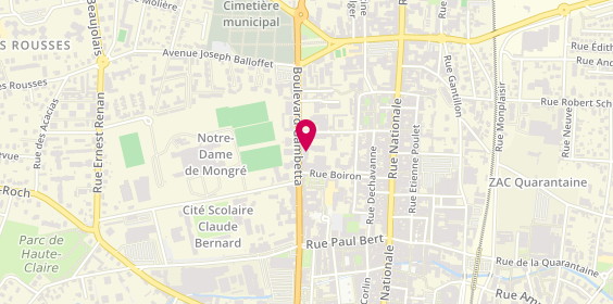 Plan de Caisse d'Epargne Boiron, 282 Boulevard Gambetta, 69400 Villefranche-sur-Saône