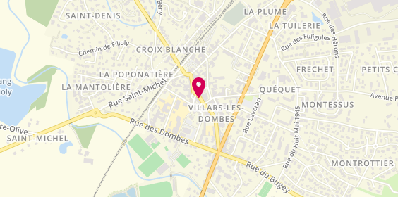 Plan de Bureau 0710, Rue du Commerce, 01330 Villars-les-Dombes