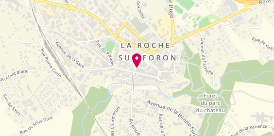Plan de Crédit Mutuel, 157 Rue Carnot, 74800 La Roche-sur-Foron
