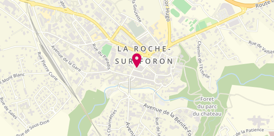 Plan de Groupama, 21 place Andrevetan, 74800 La Roche-sur-Foron