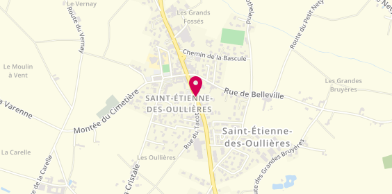 Plan de Bureau 00567, 178 Rue du Beaujolais, 69460 Saint-Étienne-des-Oullières