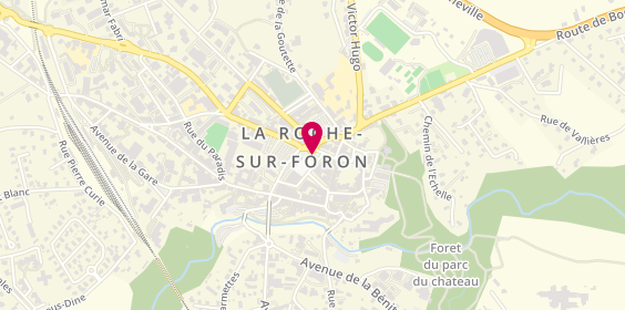 Plan de Crédit Agricole des Savoie la Roche-Sur-Foron, 2 place de la Grenette, 74800 La Roche-sur-Foron