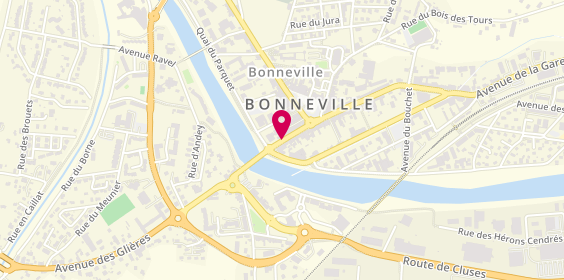 Plan de Bonneville du Pont, 101 Rue du Pont, 74130 Bonneville