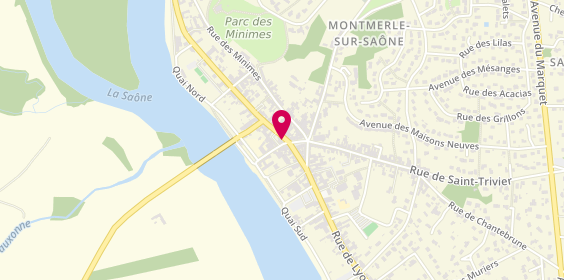 Plan de Bureau 0380, Rue du Port, 01090 Montmerle-sur-Saône