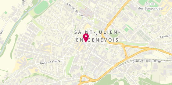Plan de Crédit Mutuel, 2 Rue Mgr Paget, 74160 Saint-Julien-en-Genevois