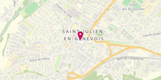 Plan de Cahs St. Julien, 2 place de la Libération, 74160 Saint-Julien-en-Genevois