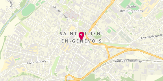 Plan de Sg, 5 place du Général de Gaulle, 74160 Saint-Julien-en-Genevois