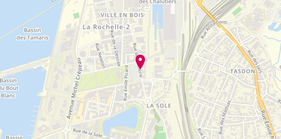 Plan de Bnp Paribas, 39 Rue de la Scierie, 17000 La Rochelle