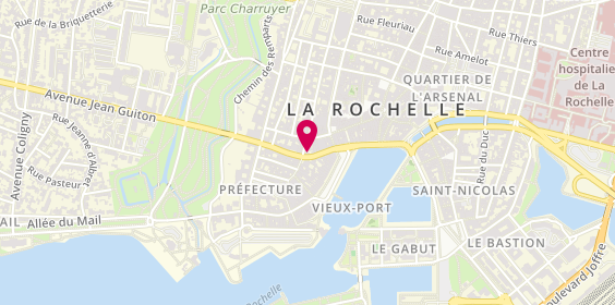 Plan de Interfimo, 3 Rue Chef de Ville, 17000 La Rochelle