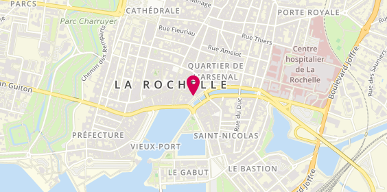 Plan de La Rochelle Maubec, 9 Quai Maubec, 17000 La Rochelle