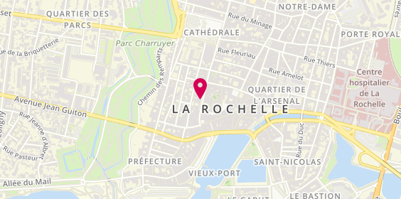 Plan de Dcr la Rochelle, Rez de Chaussee
12 Rue du Palais, 17000 La Rochelle