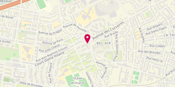 Plan de LCL Banque et assurance, 146 avenue des Corsaires, 17000 La Rochelle