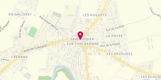 Plan de Bureau 0381, 9 Place de l'Eglise, 01140 Saint-Didier-sur-Chalaronne