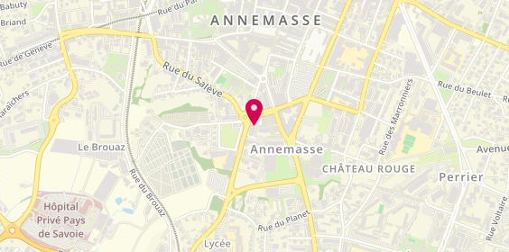 Plan de Cahs Annemasse-Saint Andre, 5, Place de l'Eglise Saint-André, 74100 Annemasse