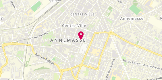 Plan de Cahs Annemasse-Marche, 7 avenue Pasteur, 74100 Annemasse