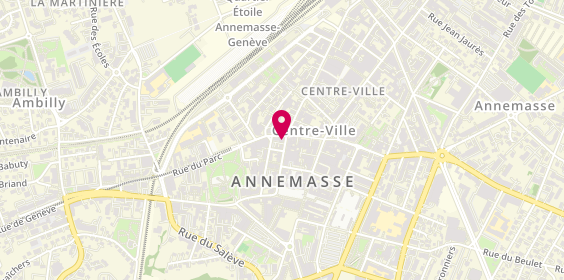 Plan de Cahs Annemasse-Gare, 15 Rue de la Gare, 74100 Annemasse