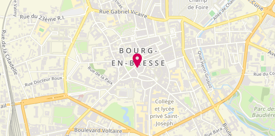 Plan de Bpi France, 9 avenue Alsace Lorraine, 01000 Bourg-en-Bresse