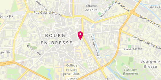 Plan de CASDEN Banque Populaire, 24 Rue des Bons Enfants, 01000 Bourg-en-Bresse