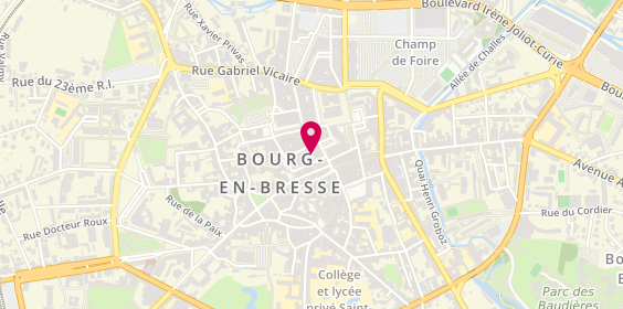 Plan de Interfimo, 17 Rue Notre Dame, 01000 Bourg-en-Bresse