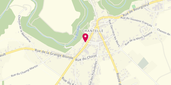 Plan de Crédit Agricole Centre France - Chantelle, 4 Rue de la Font Neuve, 03140 Chantelle