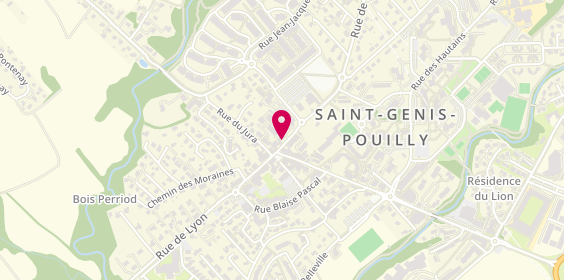 Plan de Société Générale, 3 Rue de Gex, 01630 Saint-Genis-Pouilly