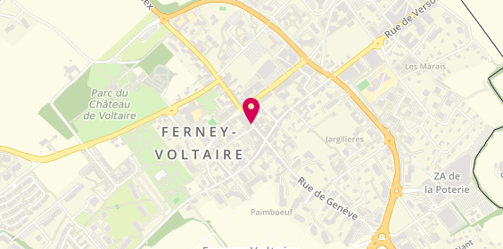 Plan de Groupama, 11 Grand Rue, 01210 Ferney-Voltaire