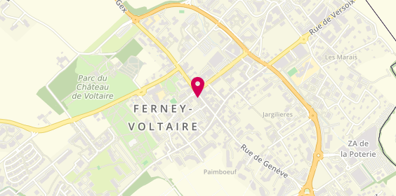 Plan de Crédit Mutuel, 17 Grand' Rue, 01210 Ferney-Voltaire