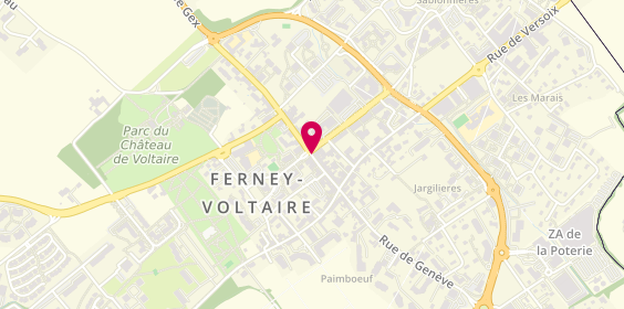 Plan de Caisse Eparg Prevoy Rhône, 18 Grand Rue, 01210 Ferney-Voltaire