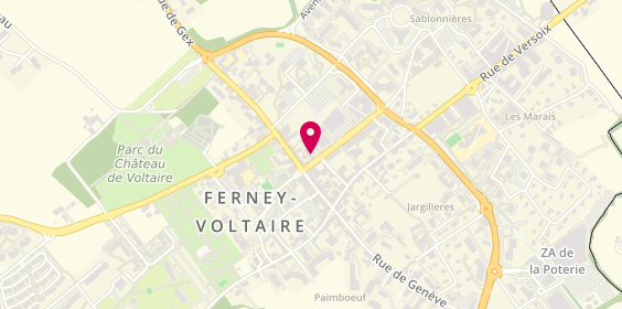 Plan de Bureau 0480, 11-13 Av. Voltaire, 01210 Ferney-Voltaire