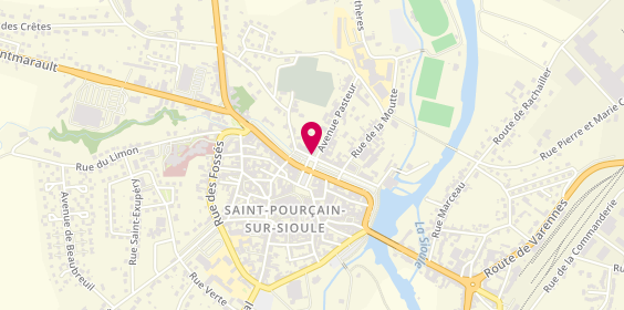 Plan de Sg, 1 avenue Pasteur, 03500 Saint-Pourçain-sur-Sioule