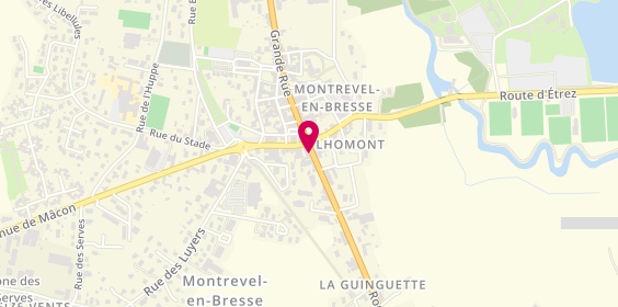 Plan de Bureau 0460, 4 Route de Bourg, 01340 Montrevel-en-Bresse