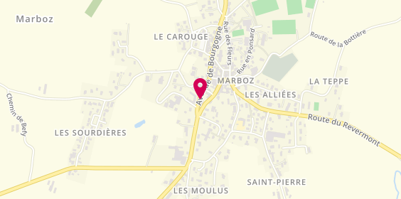 Plan de Bureau 0470, 111 Rue Saint-Martin, 01851 Marboz